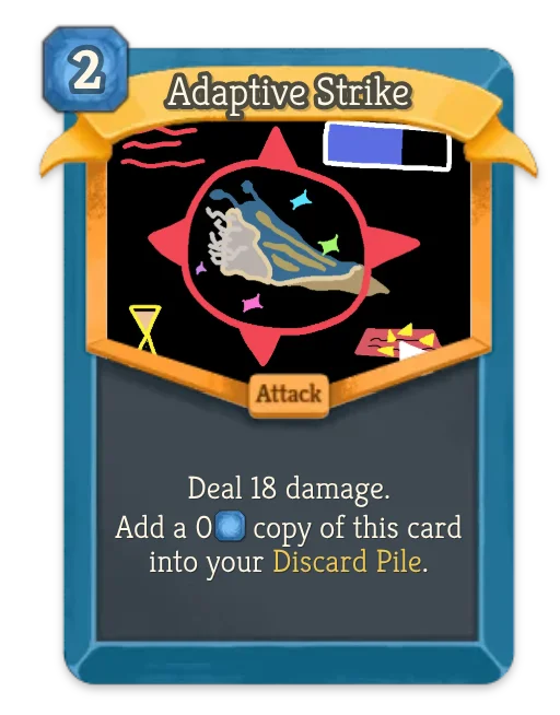 Adaptive Strike card art