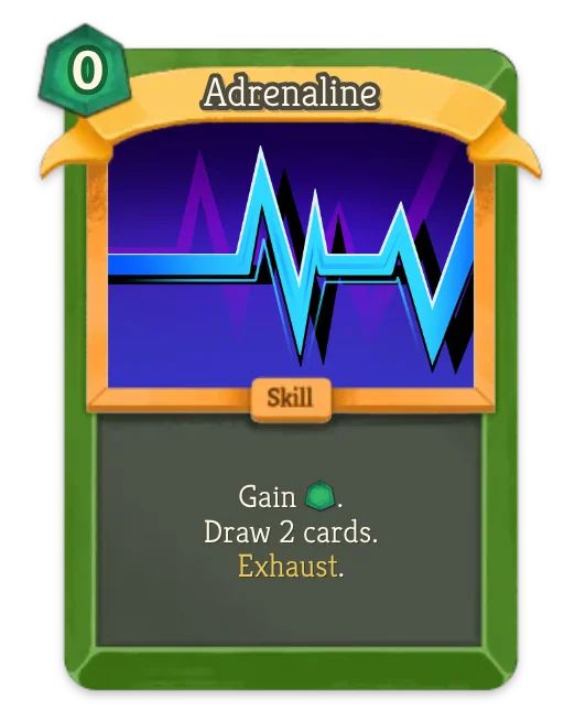 Adrenaline card art