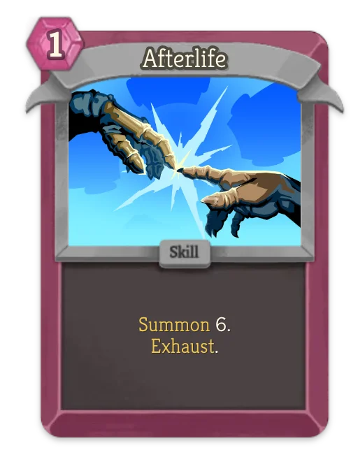 Afterlife card art