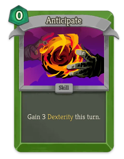 Anticipate card art