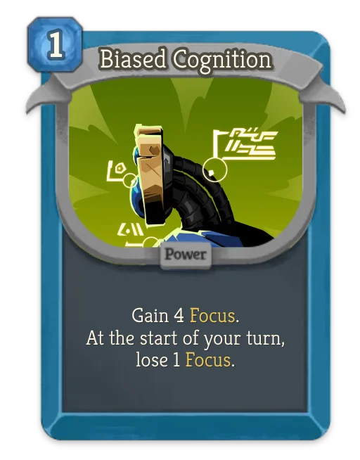 Biased Cognition card art