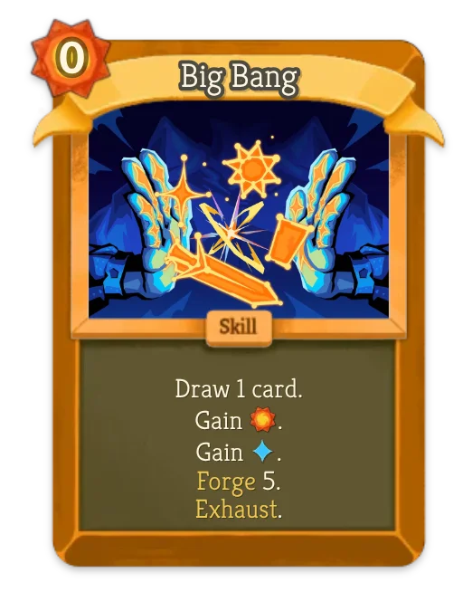 Big Bang card art