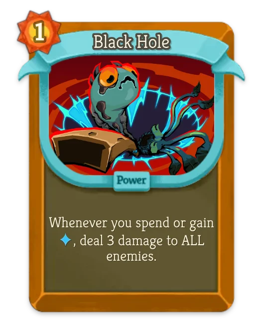 Black Hole card art