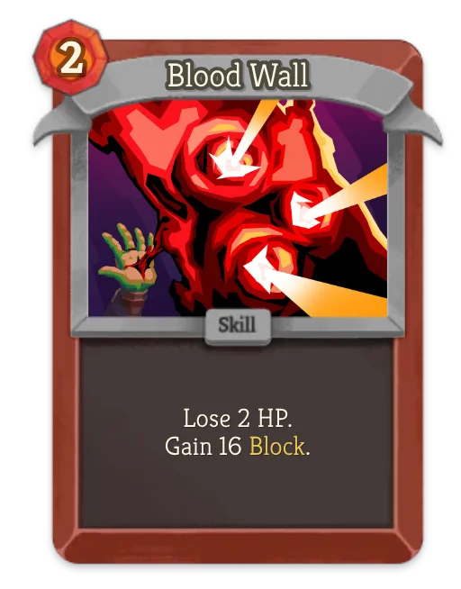 Blood Wall card art