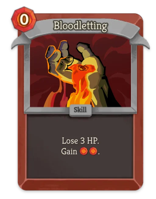Bloodletting card art