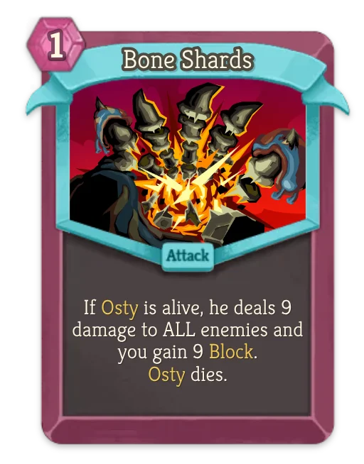 Bone Shards card art