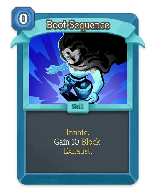 Boot Sequence card art