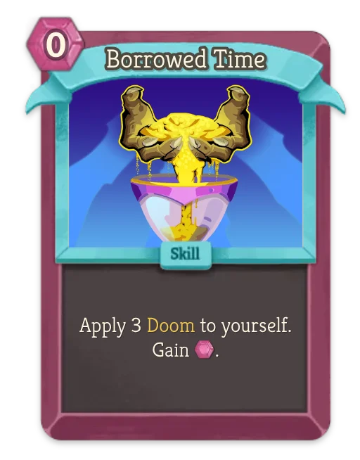 Borrowed Time card art