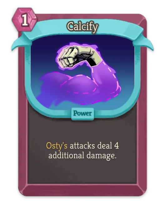Calcify card art