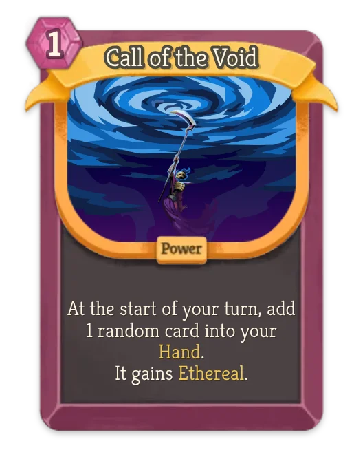 Call of the Void card art