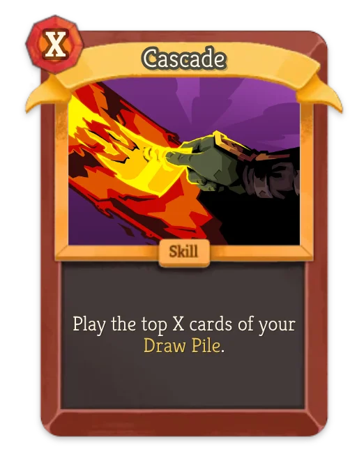 Cascade card art