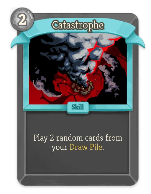 Catastrophe card art