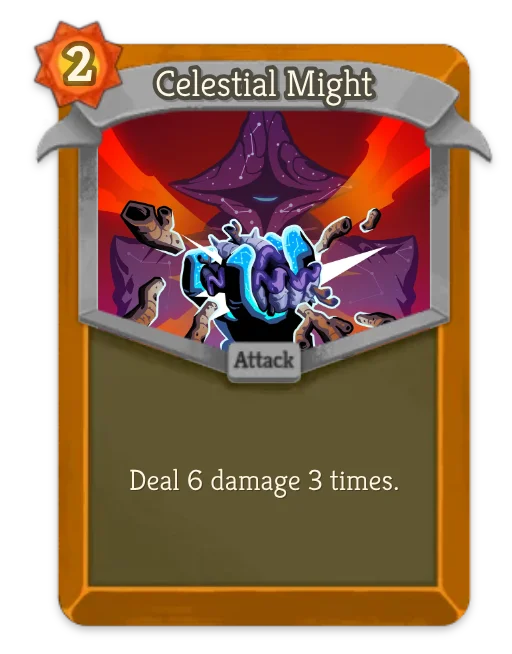Celestial Might card art
