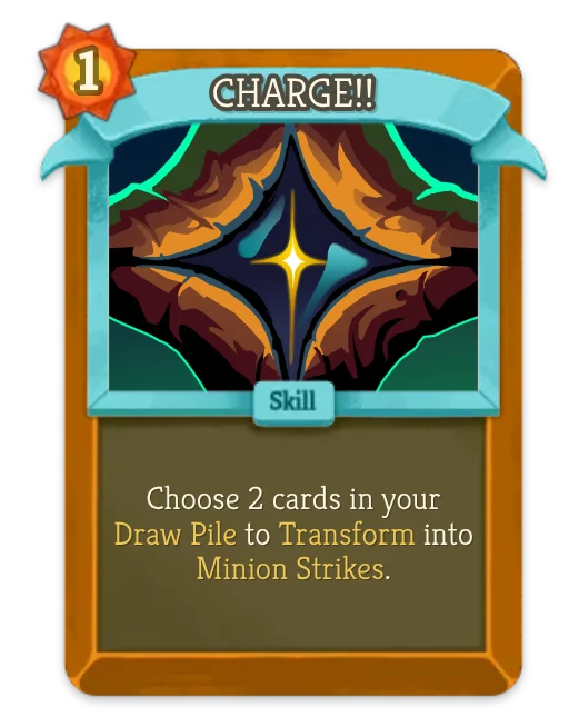 CHARGE!! card art