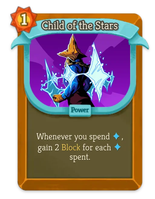 Child of the Stars card art