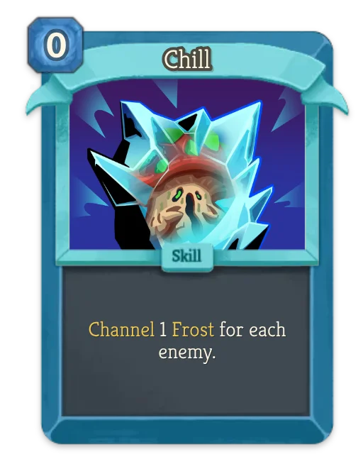 Chill card art
