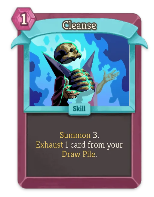 Cleanse card art