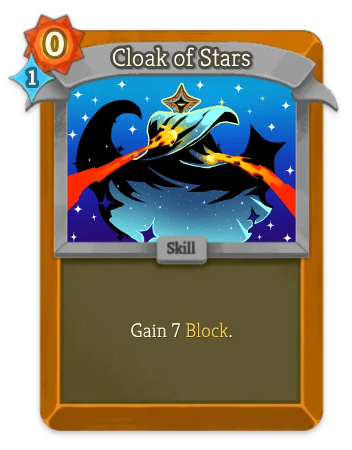 Cloak of Stars card art