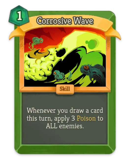 Corrosive Wave card art