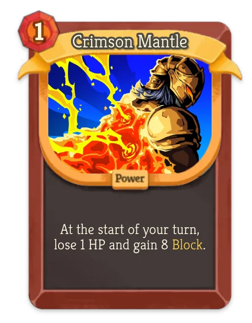 Crimson Mantle card art