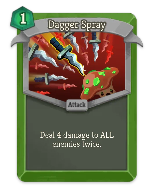 Dagger Spray card art