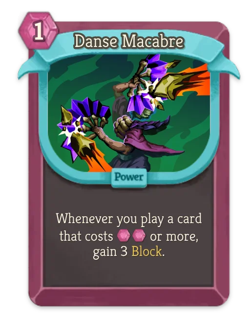 Danse Macabre card art