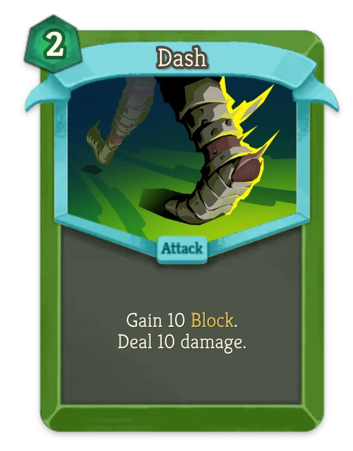 Dash card art