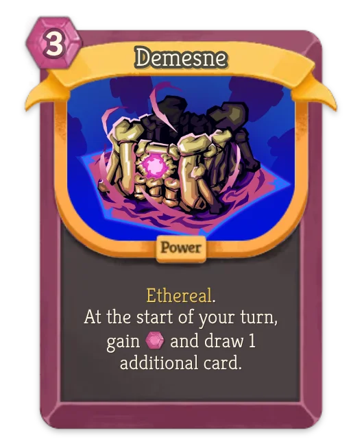 Demesne card art