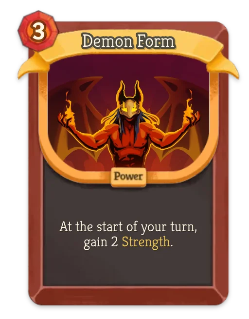 Demon Form card art