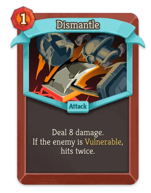 Dismantle card art