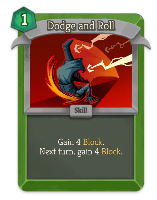 Dodge and Roll card art