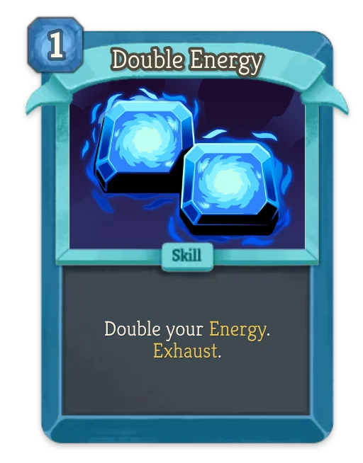 Double Energy card art