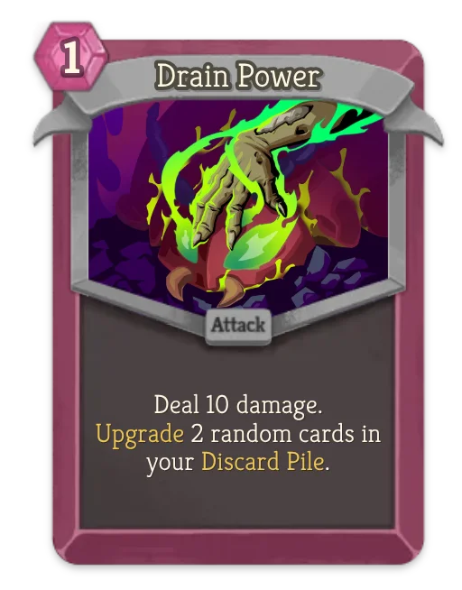 Drain Power card art