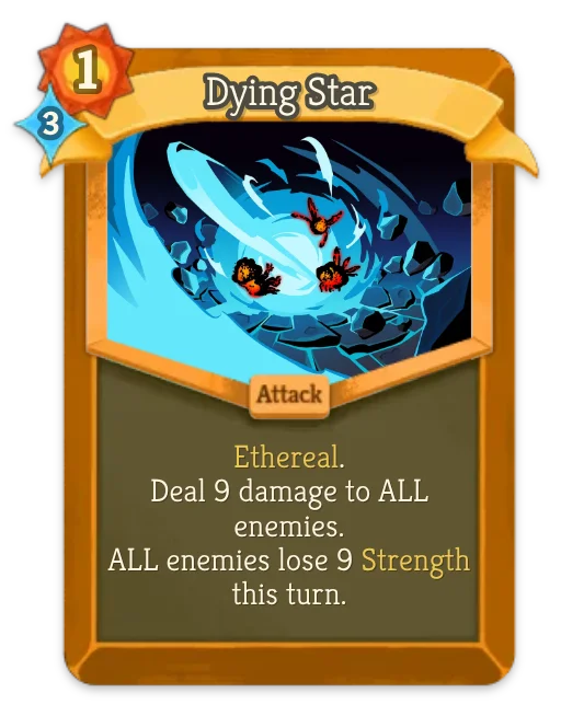 Dying Star card art