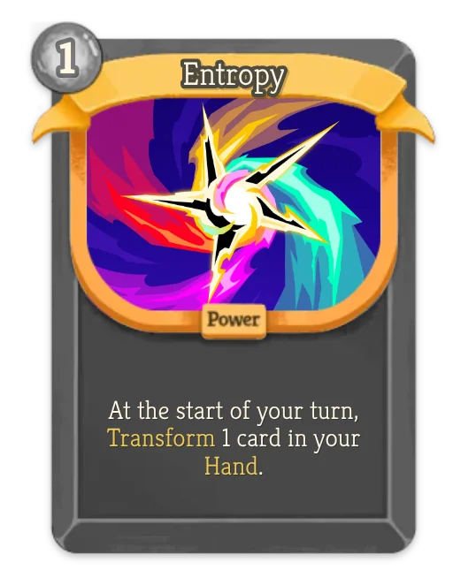 Entropy card art