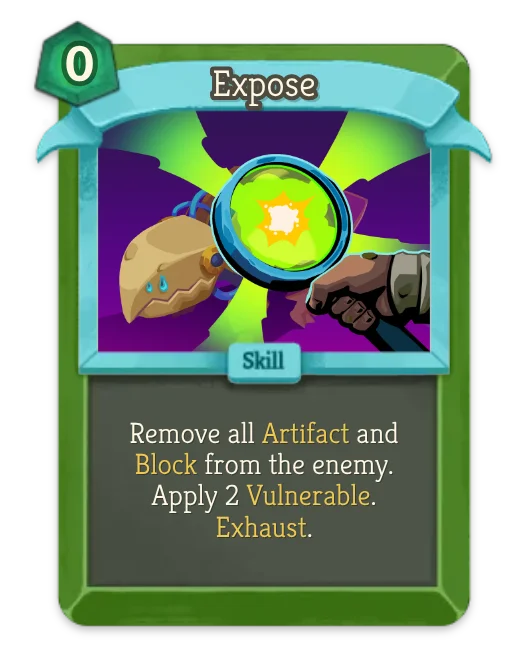 Expose card art
