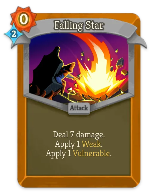 Falling Star card art