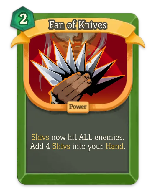 Fan of Knives card art