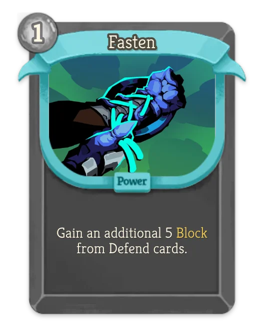 Fasten card art