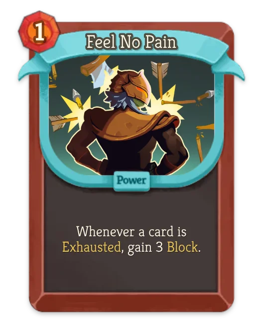 Feel No Pain card art