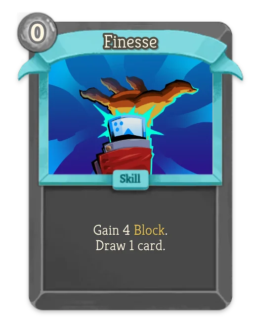 Finesse card art
