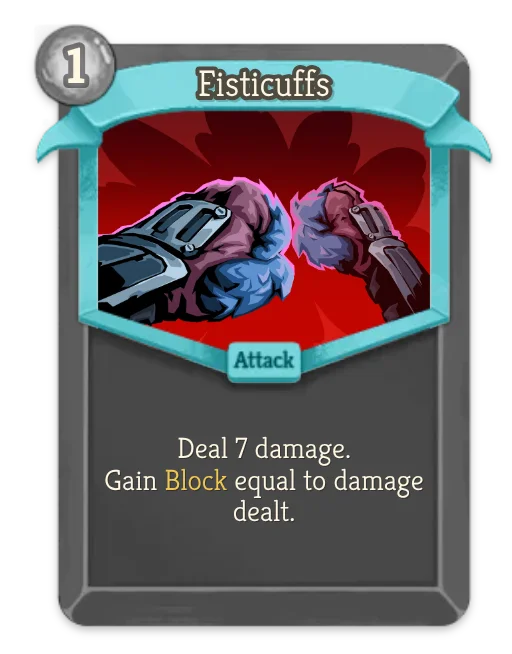Fisticuffs card art