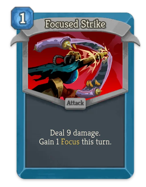Focused Strike card art