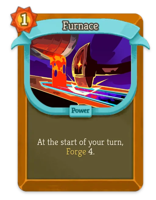 Furnace card art