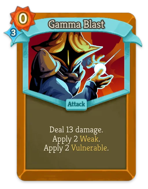 Gamma Blast card art
