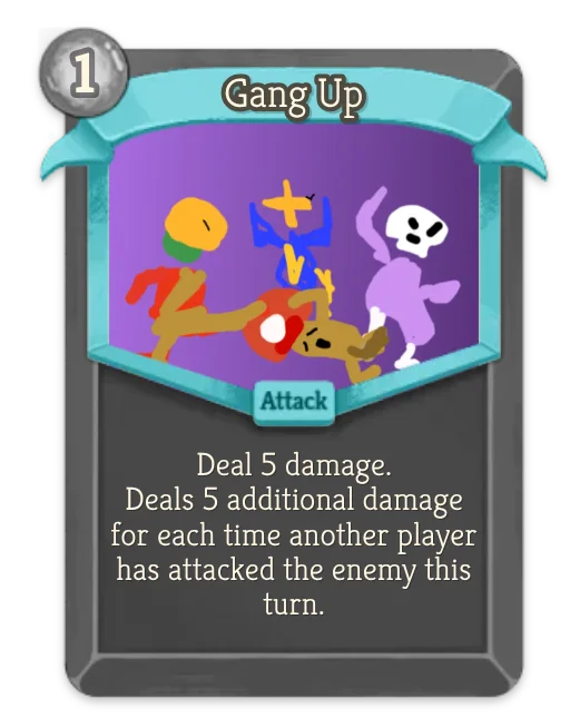 Gang Up card art