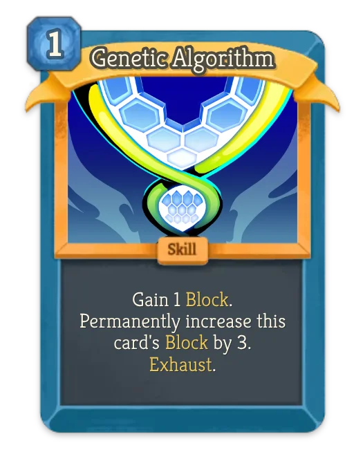 Genetic Algorithm card art