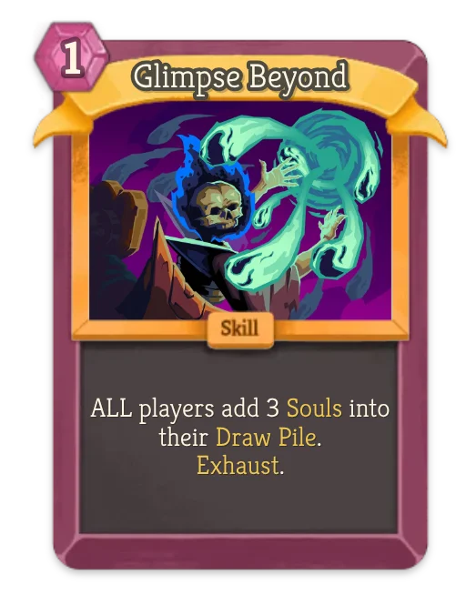 Glimpse Beyond card art