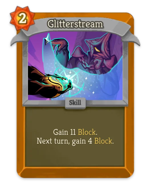 Glitterstream card art