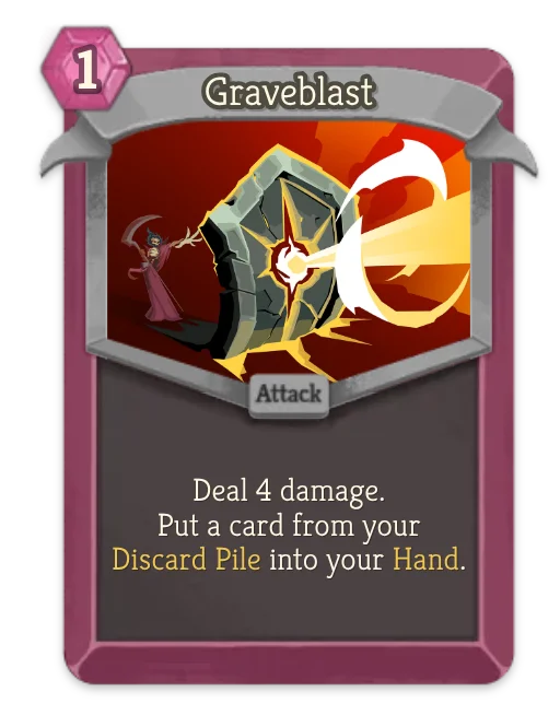 Graveblast card art